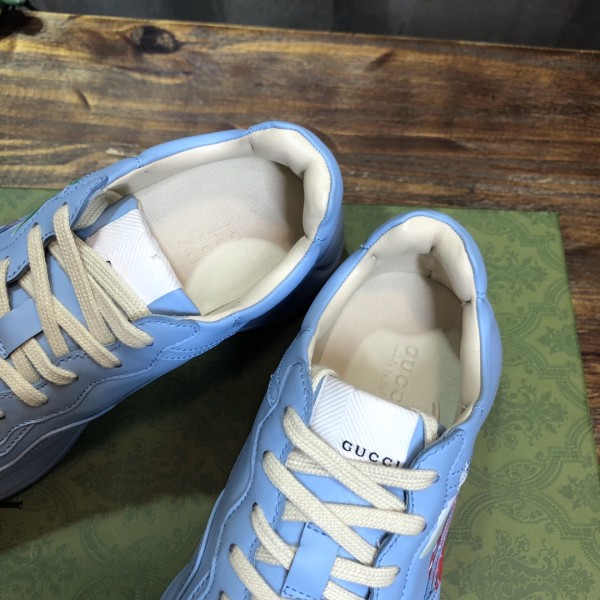 GUCCI Rhyton Low top Casual Shoes Blue