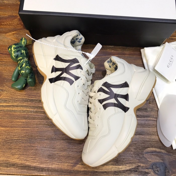 GUCCI Rhyton 'NY Yankees Mystic White'