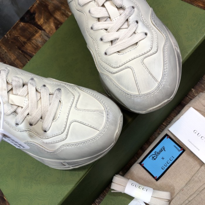 Gucci Rhython Leather Sneaker 'Ivory'