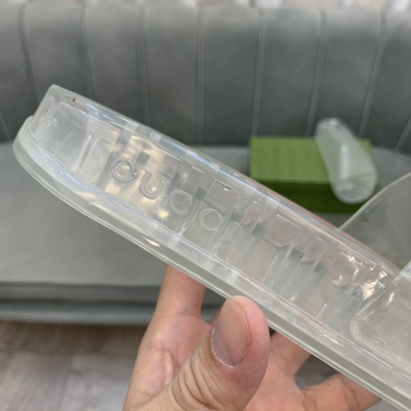 Gucci Persuit Rubber Slide 'Transparent'
