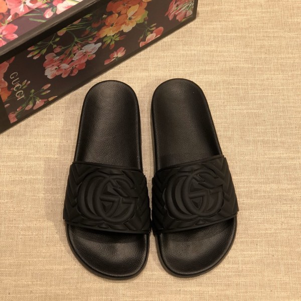Gucci Quilted Slide 'Black'
