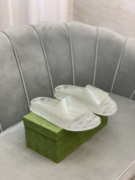 Gucci Persuit Rubber Slide 'Transparent'