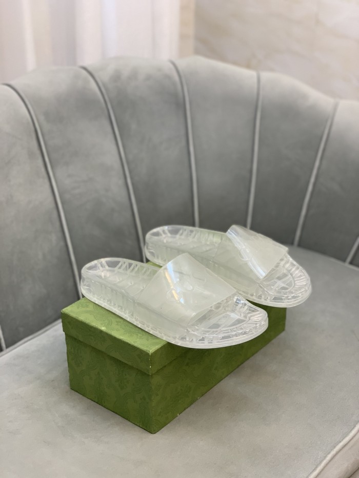 Gucci Persuit Rubber Slide 'Transparent'