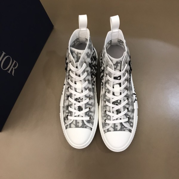 Dior And Shawn B23 High Top Bee Embroidery
