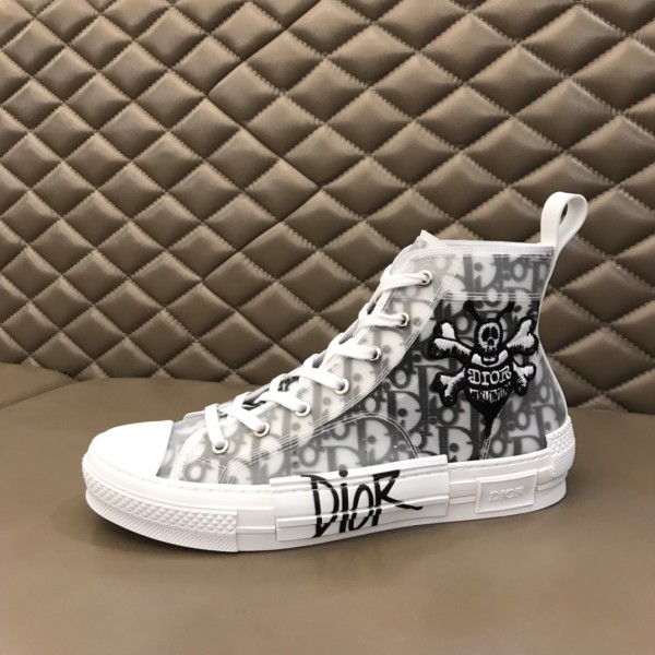 Dior And Shawn B23 High Top Bee Embroidery