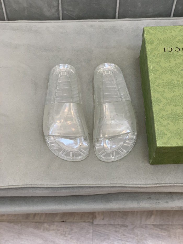 Gucci Persuit Rubber Slide 'Transparent'