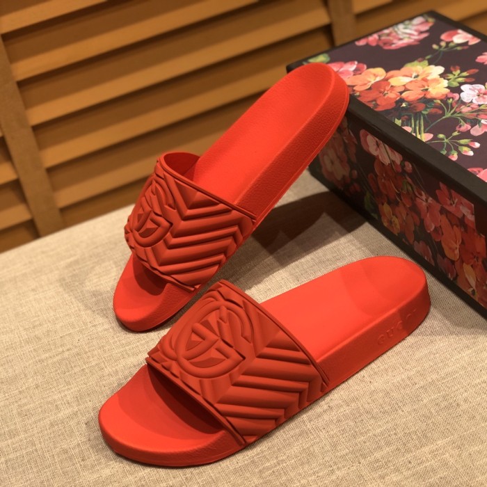 Gucci Logo Slide 'Red'