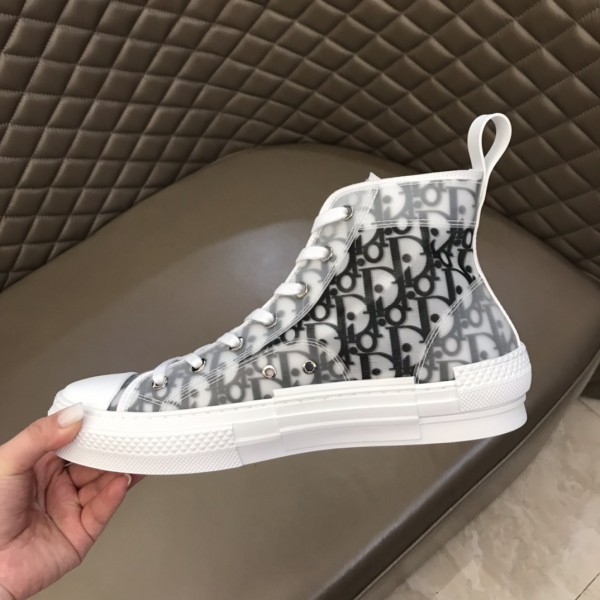 Dior And Shawn B23 High Top Bee Embroidery