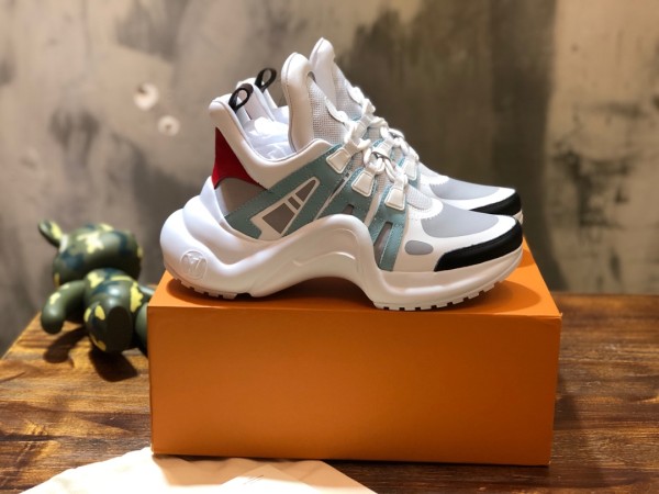 LOUIS VUITTON Archlight 1.0 Sneakers 'White Blue Beige' Women's