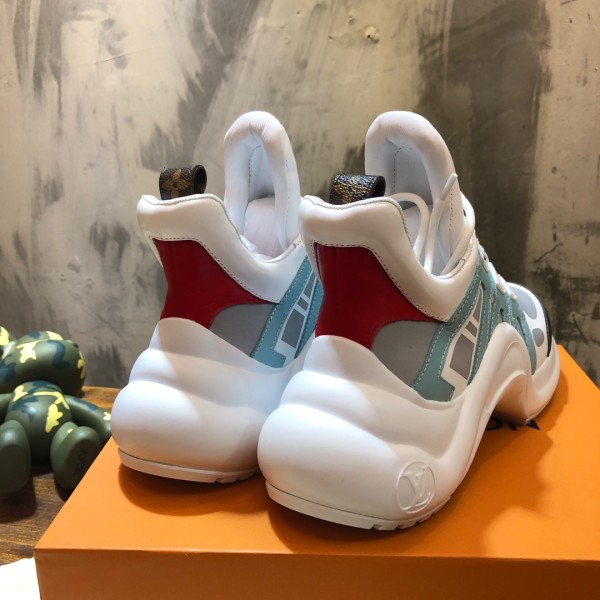 LOUIS VUITTON Archlight 1.0 Sneakers 'White Blue Beige' Women's