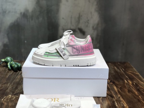 DIOR ID Stylish Skateboarding Shoes Women's White
