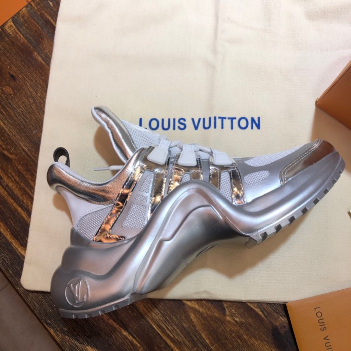 Louis Vuitton Archlight Trainer Metallic Silver (Women's)