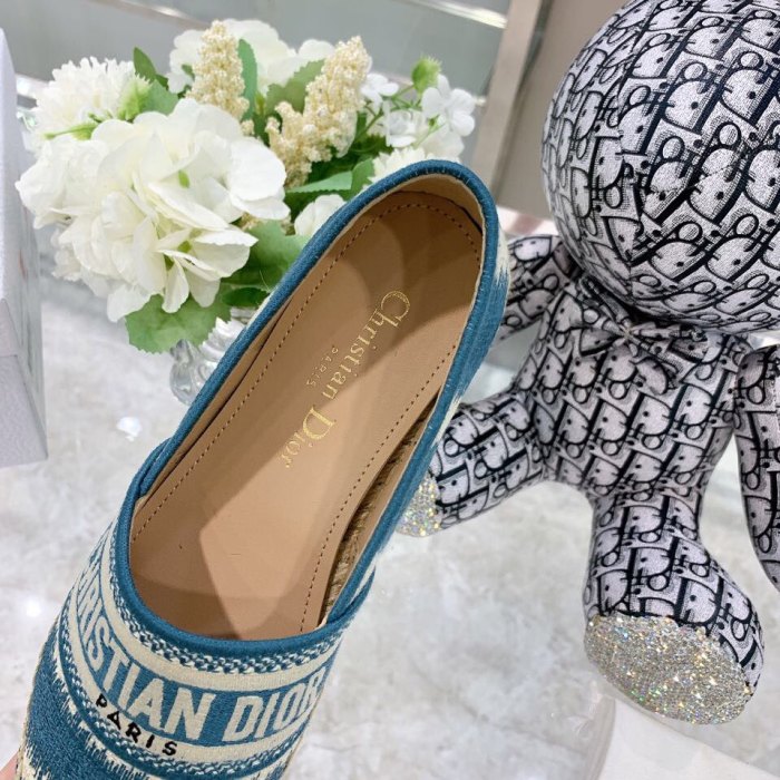 DIOR Granville Women's Casual Shoes Women's Deep Sea Blue