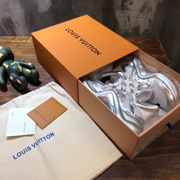 Louis Vuitton Archlight Trainer Metallic Silver (Women's)