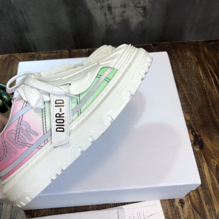 DIOR ID Stylish Skateboarding Shoes Women's White