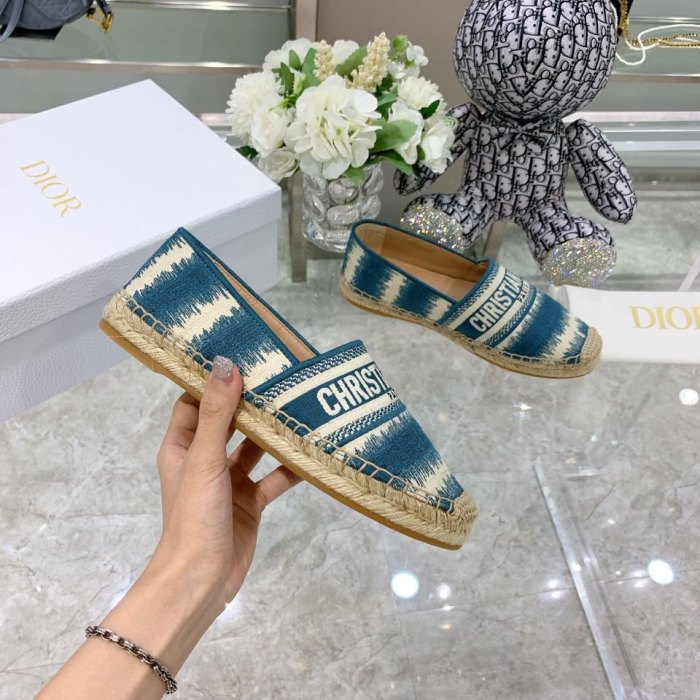 DIOR Granville Women's Casual Shoes Women's Deep Sea Blue