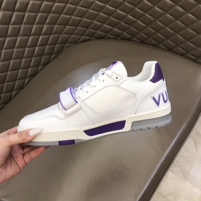 Louis Vuitton Trainer Violet Mesh