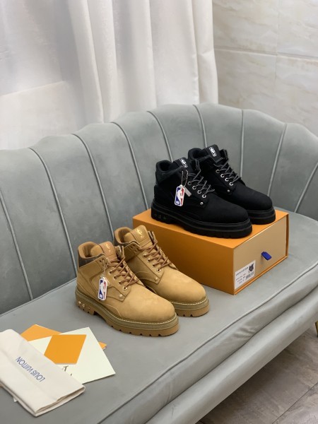 Louis Vuitton x NBA Oberkampf Ankle Boot Black