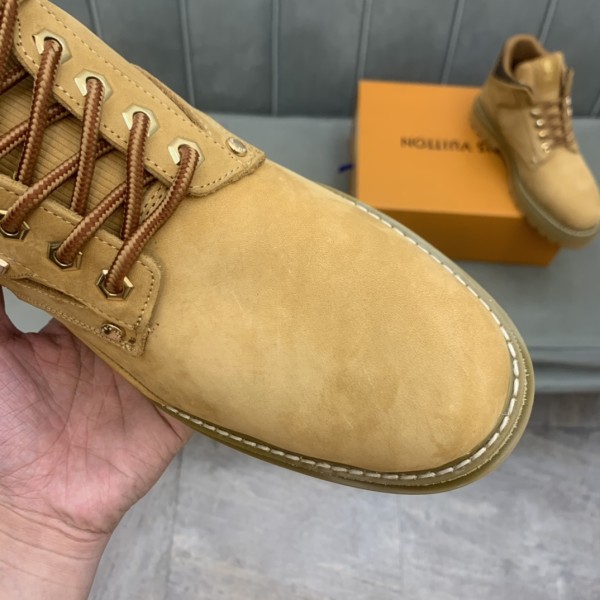 Louis Vuitton x NBA Oberkampf Ankle Boot Beige