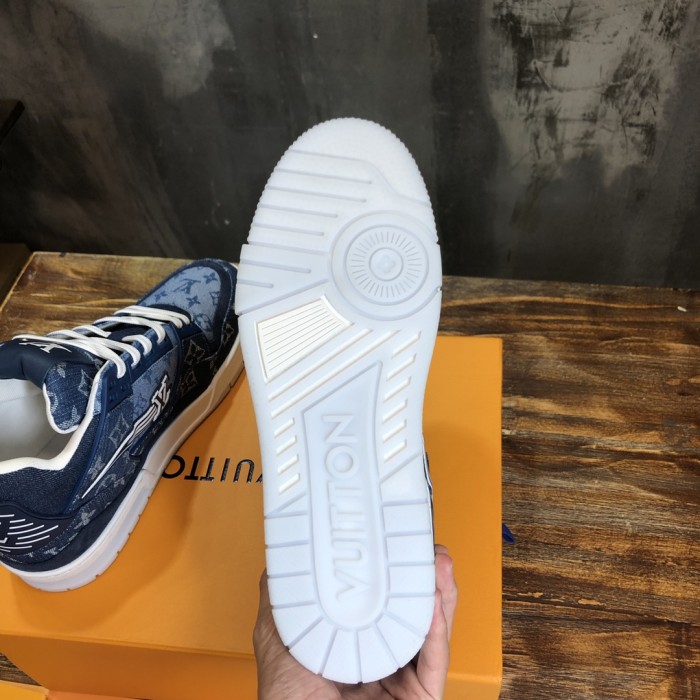 Louis Vuitton Trainer Monogram Denim