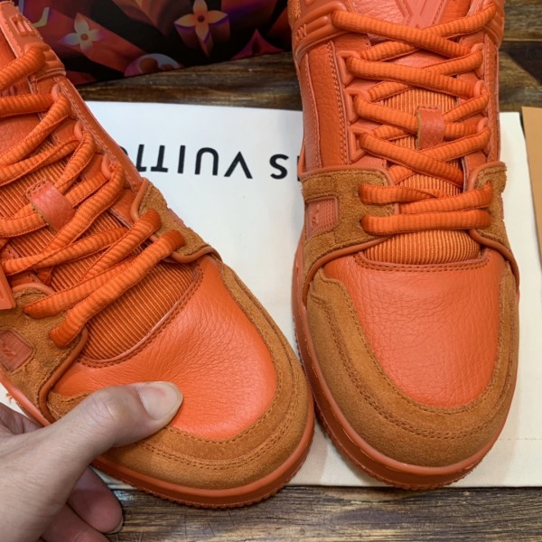 Louis Vuitton Trainers Orange MCA