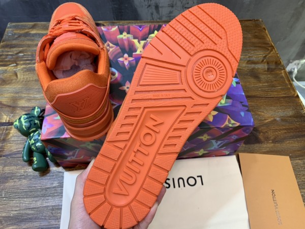 Louis Vuitton Trainers Orange MCA