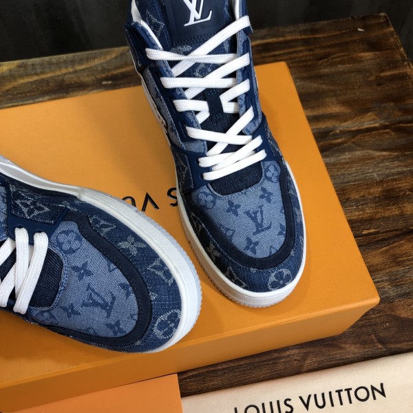 Louis Vuitton Trainer Monogram Denim