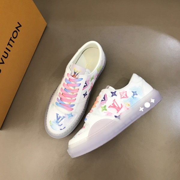 Louis Vuitton Ollie White Rainbow Monogram