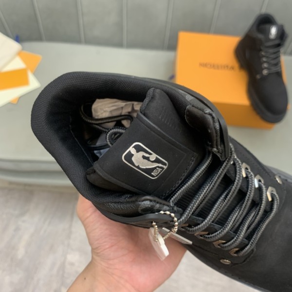 Louis Vuitton x NBA Oberkampf Ankle Boot Black