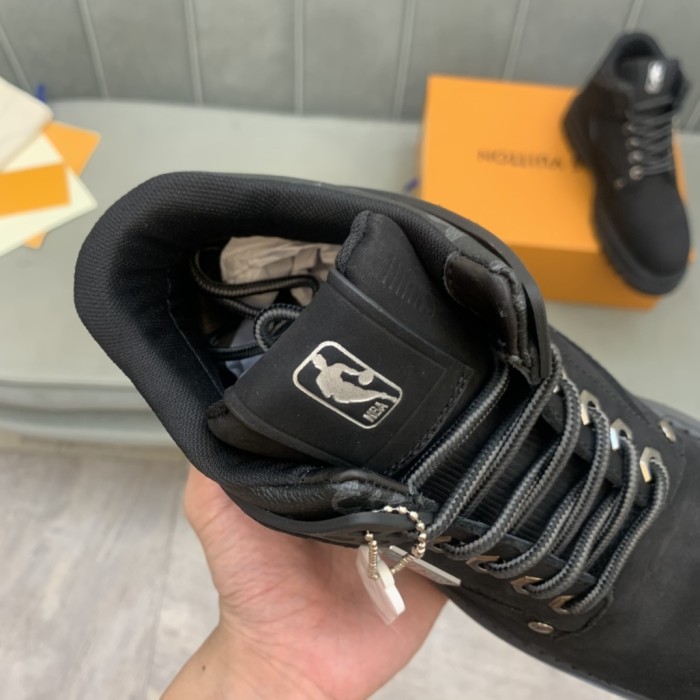 Louis Vuitton x NBA Oberkampf Ankle Boot Black