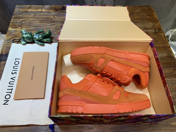 Louis Vuitton Trainers Orange MCA