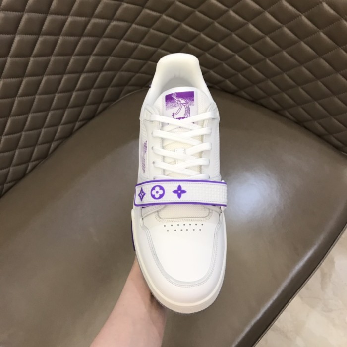 Louis Vuitton Trainer Violet Mesh