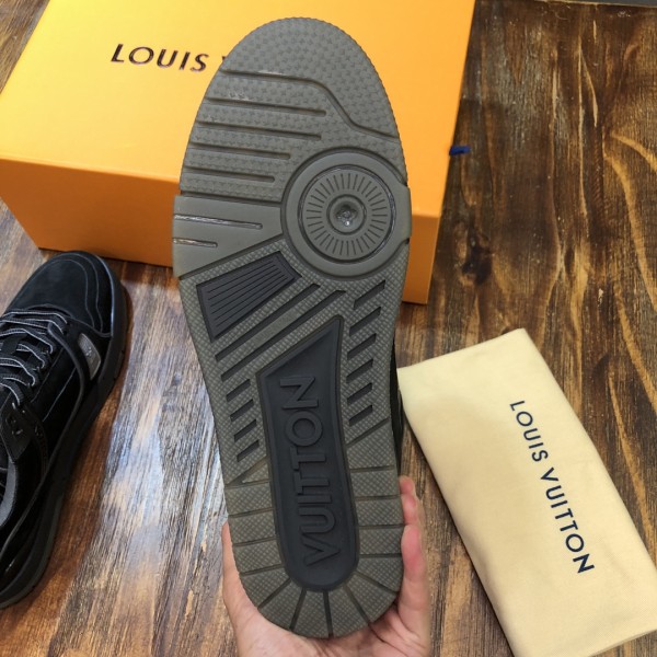 Louis Vuitton LV Trainer Triple Black