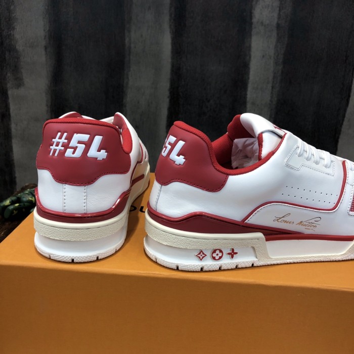 Louis Vuitton LV Trainer Bordeaux