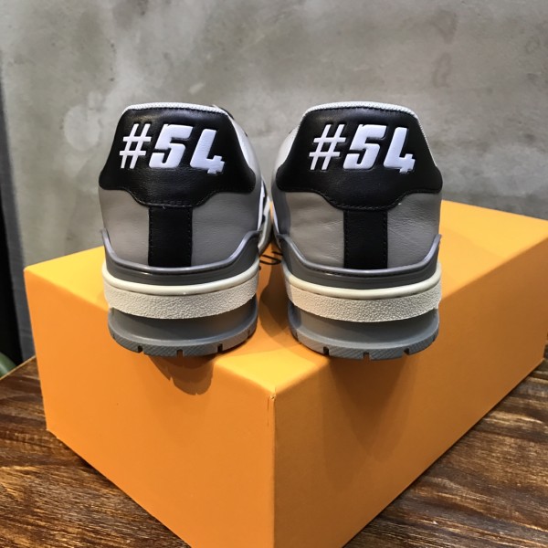 Louis Vuitton LV Trainer Sneaker Low Black Grey