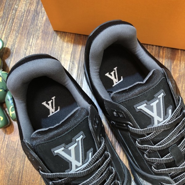 Louis Vuitton LV Trainer Triple Black