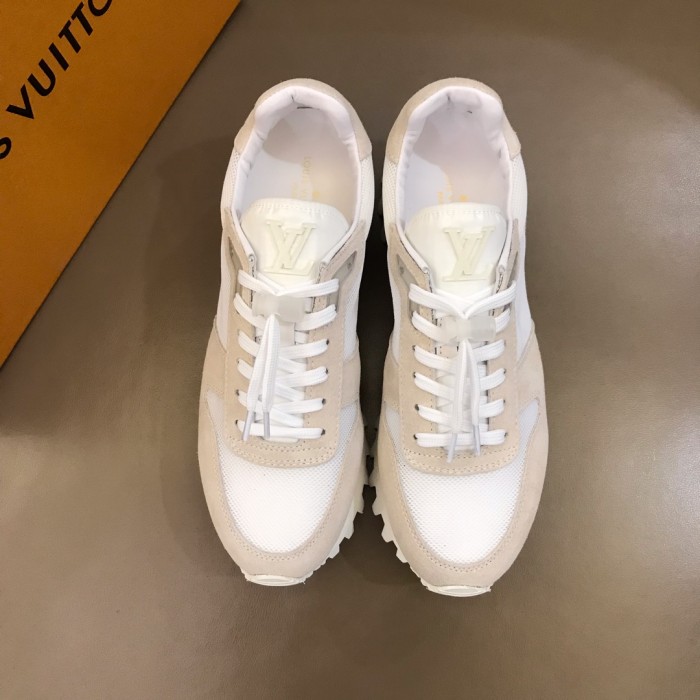 Louis Vuitton LV Runner White Suede SS19