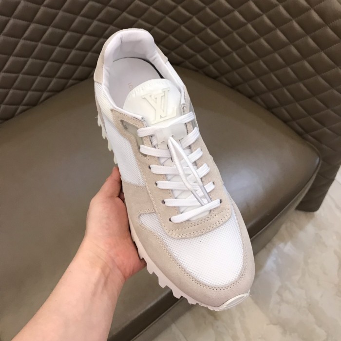 Louis Vuitton LV Runner White Suede SS19