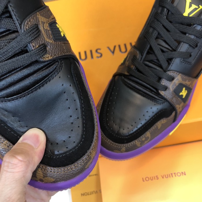 Louis Vuitton Trainer Monogram Purple