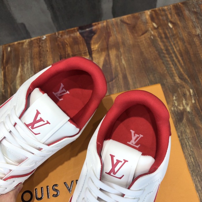 Louis Vuitton LV Trainer Bordeaux