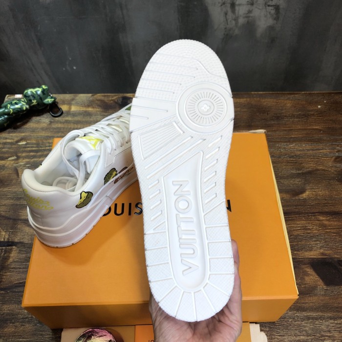 Louis Vuitton Trainer nigo white