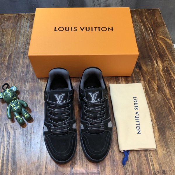 Louis Vuitton LV Trainer Triple Black