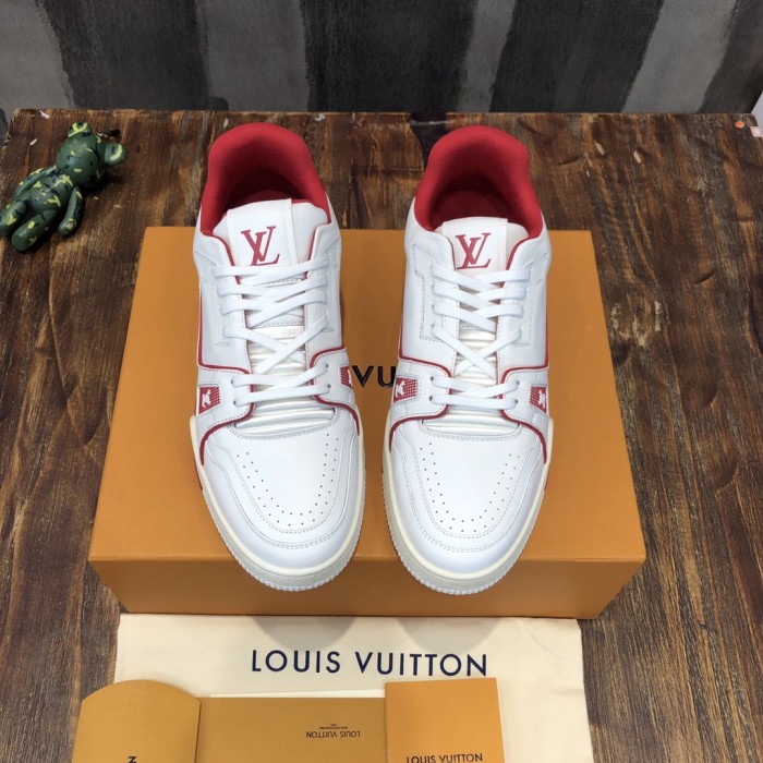 Louis Vuitton LV Trainer Bordeaux
