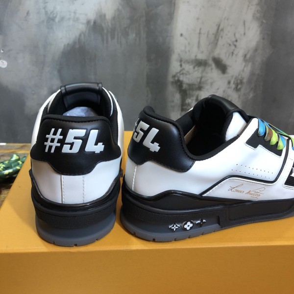 Louis Vuitton LV Trainer Black White
