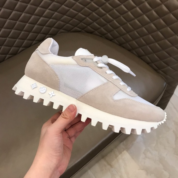 Louis Vuitton LV Runner White Suede SS19