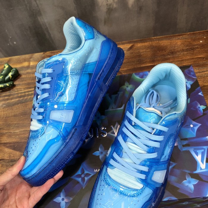 Louis Vuitton Trainer Blue