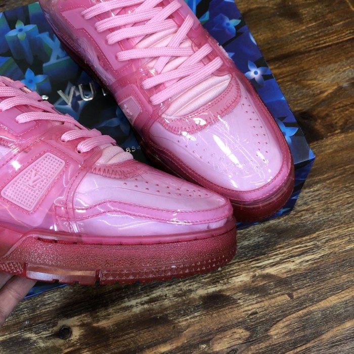 Louis Vuitton LV Trainer Fluroescent Pink