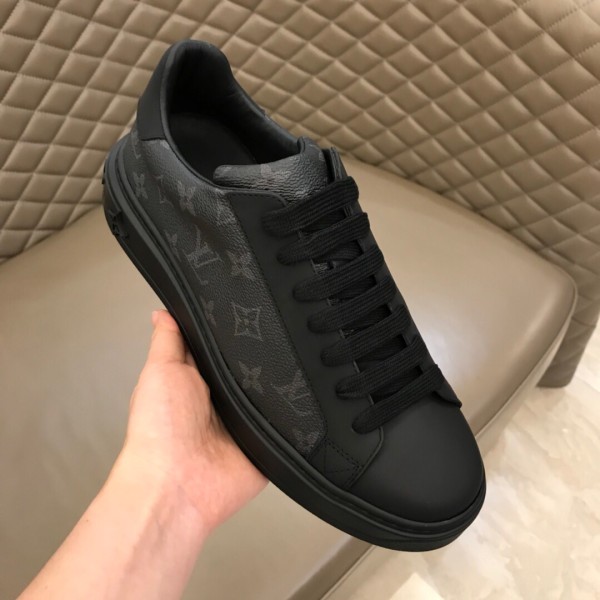 LOUIS VUITTON Time Out Sneakers Black