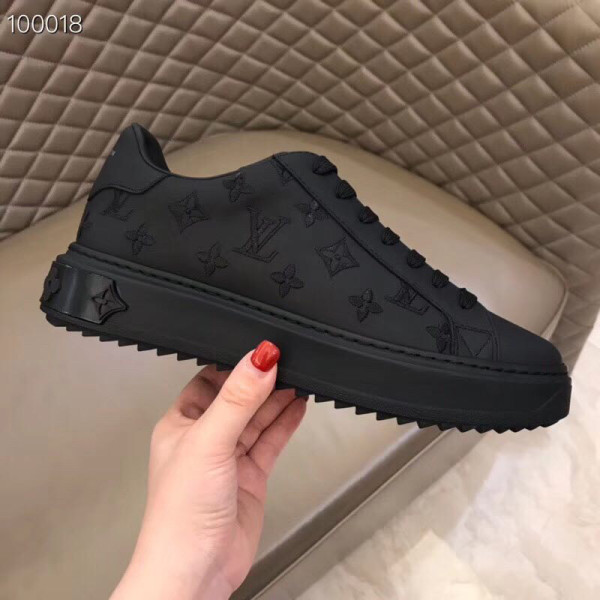 LOUIS VUITTON Time Out Sneakers 'Black