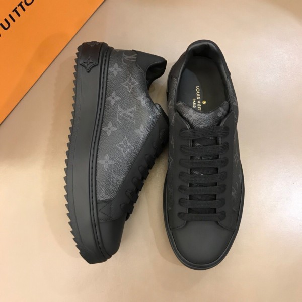 LOUIS VUITTON Time Out Sneakers Black